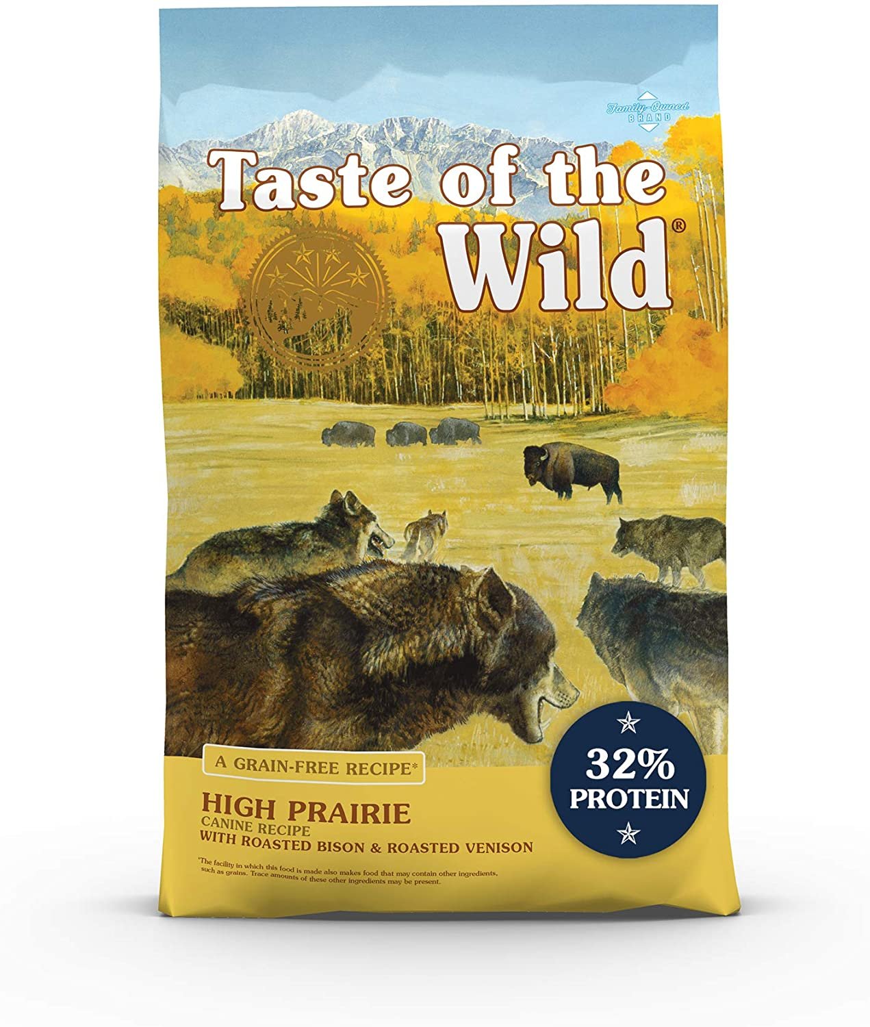 Taste of the Wild High Prairie Grain-Free Adult Dry Dog Food